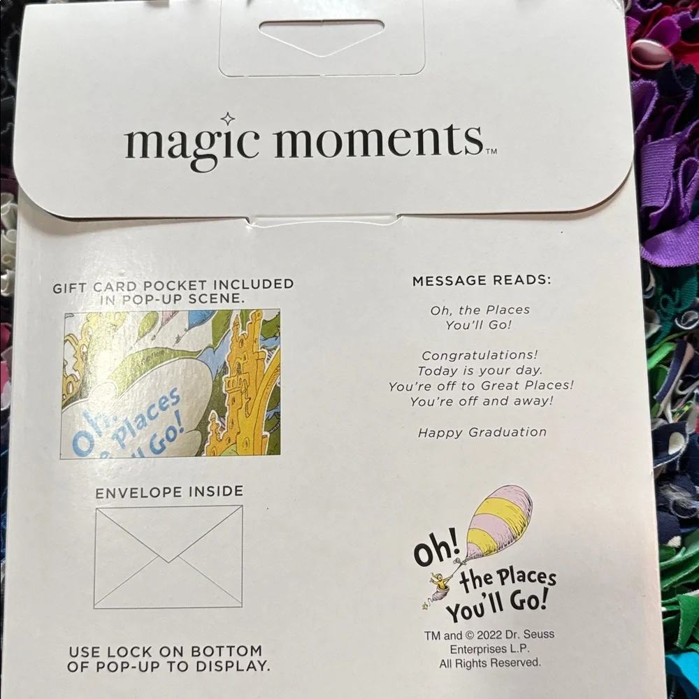 🆕American Greetings-Magic Moments Graduation Pop Up Card